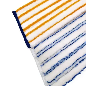 China Factory Customizable Floor Cleaning Wet Easy Mop Pads Refill Replacement Microfiber Flat Mop Head