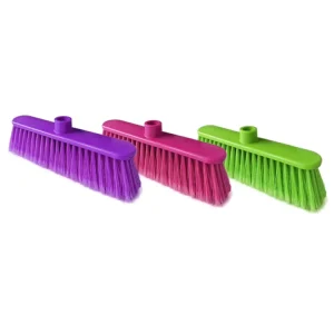 China Manufacturer Portable Household Colorful Eco Friendly Broom For Home Cleaning