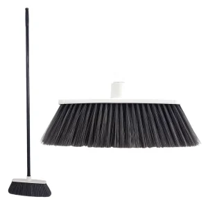 Chinese Factory Household Items Cleaning Products Tools High Quality Indoor and Outdoor Floor PP Broom Brushes With Long Stick