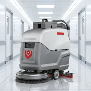 CleanHorse ARES530 New 24V85Ah Hand Push Floor Scrubber Dryer 510mm Path Battery Powered Floor Cleaning Machine For Commercial