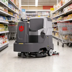 CleanHorse X6 New Industrial Compact Battery Powered Self Propelled High Efficiency Automatic Floor Scrubber Machine for