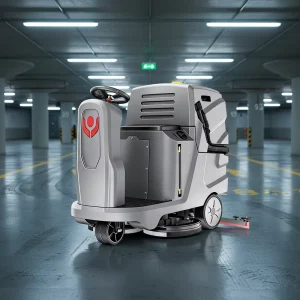CleanHorse X7 Electric New Ride On Floor Scrubber Drier Machine 85L Tanks Self Propelled 660mm Cleaning Width 1100mm Squeegee