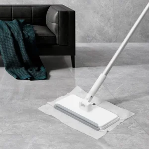 Cleanhome Face Towel Mop With Squeegee Floor Sweeper Mop Wet Dry Disposable Mops Cleaning Floor
