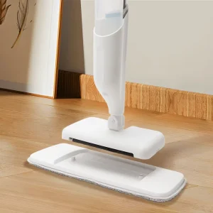 Cleanhome Multi purpose Microfiber Spray Mop Broom with Handheld Carpet Sweeper Manual Function Mop Spray for Floor Cleaning