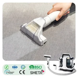 Cleanhome Portable Spot Cleaner Handheld Carpet Spot Cleaner Machine Vacuum Wet and Dry Stain Remover for Pet Hair Removal