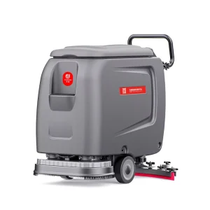 Cleanhorse Ares510 New Heavy Duty Commercial Electric Walk behind 24V50Ah Battery Powered Low Noise Floor Scrubber 55L Clean