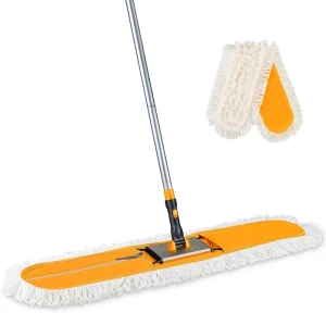 Cleaning Floor Tools Flat Commercial Duster 360 Spin Industrial Dustproof Mop Set
