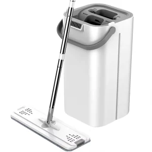 Cleaning Mop Household Home Easy Use 180 Rotate Plate Floor Flat Mop Telescopic Handle Mop