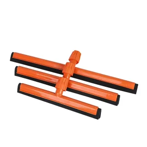 Cleaning Squeegee with Plastic Handle and Rubber Blade for Hotel and Home Floors