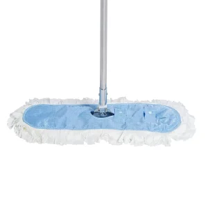 Cleanroom ESD Antistatic Microfiber Flat Mop with Dust Cover