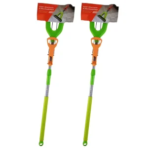 Clever Dust Clean Eco Friendly Extendable Handle High Capacity Double Roller Rotating Hand Easy Floor Sponge PVA Squeeze Mop