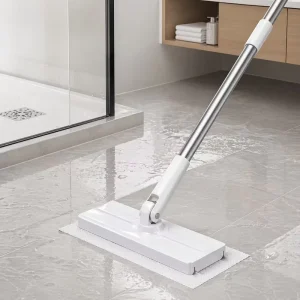 Cloth Mop Clip with Disposable Towel for Hand-Washing and Floor Cleaning