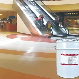 Colored Quartz Sand Self-Leveling Floor Coating High-Gloss Seamless Paint for Shopping Malls and Offices