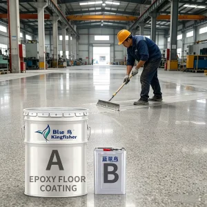 Colored Sand Liquid Epoxy Floor Paint Resin Garage Floor Coating for Commercial and Residential Use