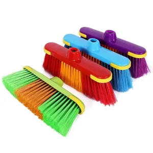 Colorful Plastic Broom Heads Customization Household Sweeping Broom Replacement Head with Price