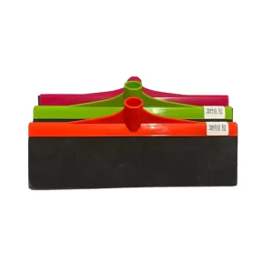 Colorful Plastic Squeegee with Replaceable Rubber Blade for Floor and Window Cleaning