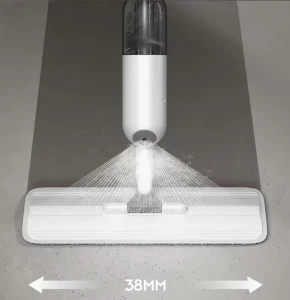 Comfortable-Handle 360-Degree Rotating Spray Mop for Floor Cleaning