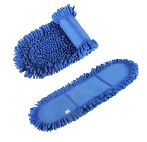 Commercial 60cm Flat Magic Mop Microfiber Dust Mop Head Refill Super Absorbent Manual Easy-Clean Mop