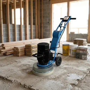Commercial Automatic Dual-Mode Floor Grinder with Gear Motor for Stone and Concrete Polishing