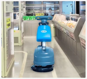 Commercial Automatic Walk-behind Mini Floor Scrubbing Machine for Tile and Marble