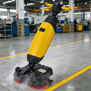 Commercial Battery Floor Scrubber for Indoor Floor Maintenance