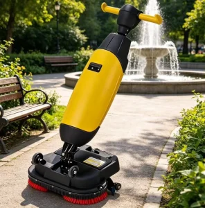 Commercial Compact Floor Scrubber Dryer for Hard Floor Cleaning