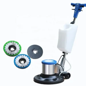Commercial Electric 1100W Automatic Floor Scrubber 175 RPM 17-Inch Brush for Carpet and Cold Water
