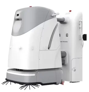 Commercial Electric Intelligent Handheld Floor Scrubber Industrial Cleaning Smart Mopping Machine Self Cleaning Vacuum