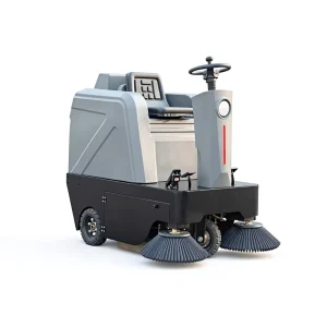 Commercial Electric Ride On Floor Sweeper Scrubber Machine for Warehouses and Factories