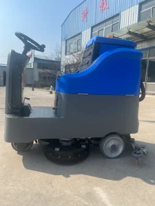 Commercial Floor Scrubber Machine Walk-Behind and Ride-On Automatic Floor Cleaner Scrub and Dry in One Pass CE Certified