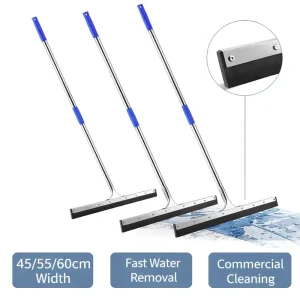 Commercial Floor Squeegee 45/55/60cm for Warehouse and Hotel Floor Cleaning, OEM Factory Supply