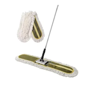 Commercial Heavy-Duty Dust Mop Long-Handle Floor Duster Hotel Gym Household Cleaning Supplies