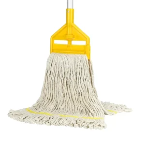 Commercial Heavy Duty Industrial Cotton Looped-End String Mop With Long Handle