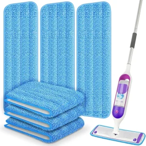 Commercial Heavy-Duty Looped-End String Cotton Wet Mop Head Replacement for Hardwood Floor Cleaning