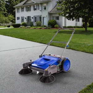 Walk-Behind Hand Push Manual Road and Floor Sweeper