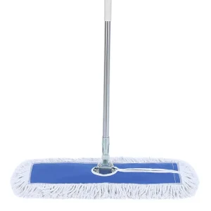 Commercial Industrial Cotton Dust Floor Mop with 23.6 Inch Telescopic Handle