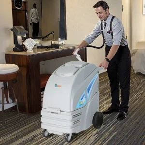 Commercial Industrial GR DTJ1A Automatic Portable Steam Cleaning Machine for Curtains Carpets Rugs 220V Electric New Plastic