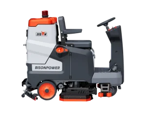 Commercial Industrial Hard-Floor Electric Cordless 90L Ride-On Floor Scrubber