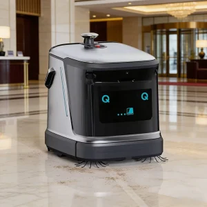 Commercial Industrial Robot Floor Cleaning Machine with App Control Auto Charge Scrub Mop Wet Dry Capabilities