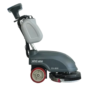 Commercial Manual Floor Scrubber Machine Walk Behind Sweeper Type Industrial Floor Cleaner With Core Battery Components