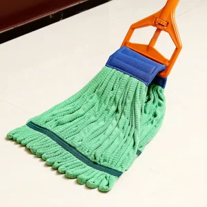 Commercial Microfiber Dust Flat Mop Wet Replacement Tube Head