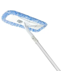 Commercial Microfiber Industrial Replacement Mop Set with Telescopic Steel Handle