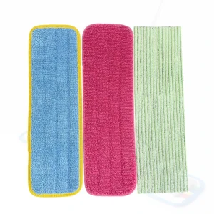 Commercial Microfiber Mop Cloth High-Density Lint-Free Mop Pad for Hotel Office Restaurant Floor Cleaning