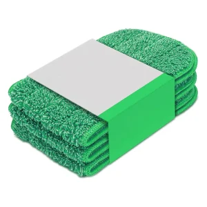 Commercial Reusable Washable Microfiber Twist-Loop Dust Mop Head Refill Flat Mop Floor Cleaning Pad