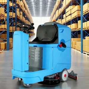 Commercial Ride On Floor Scrubber Efficient Floor Cleaning Machine