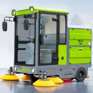Commercial Ride-On Floor Sweeper Machine