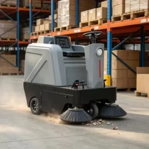 Commercial Ride-On Sweeping Machine for Logistics Centers and Distribution Warehouses