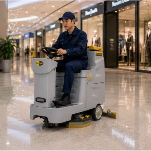 Commercial Ride on Floor Scrubber ST-X660 Dryer Automatic Floor Washing Machine