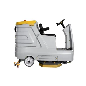 Commercial Ride on Floor Scrubber SUTO ST X1000 Floor Cleaning Machine Battery Powered for Large Areas