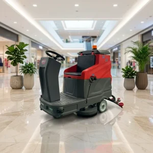 Commercial Ride-on Floor Scrubber for Malls, Warehouses, and Factories